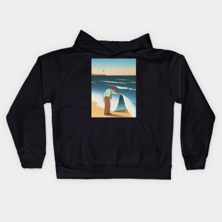 guy billout - guy billout sea Kids Hoodie